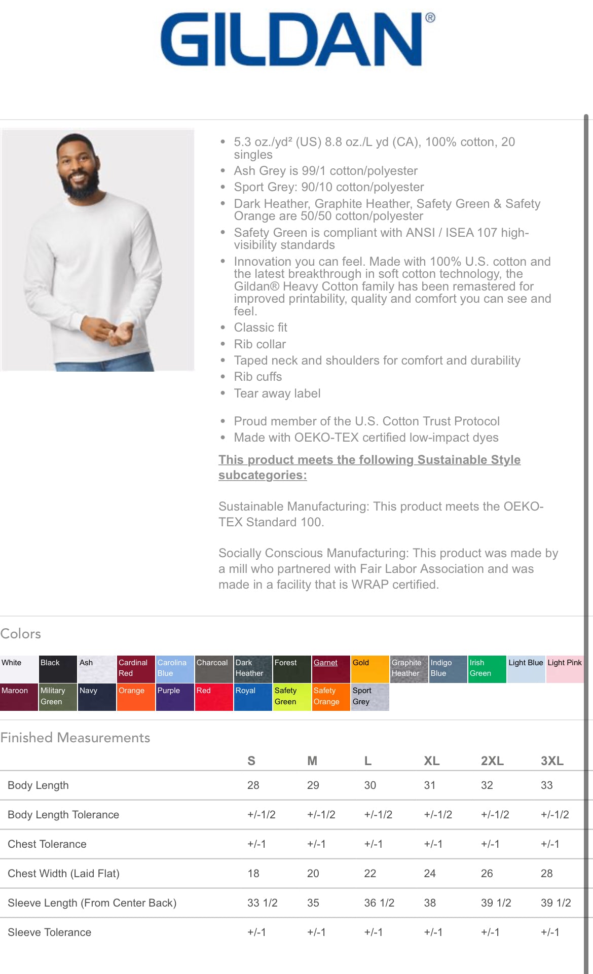 Camo Hog Bay Long Sleeve