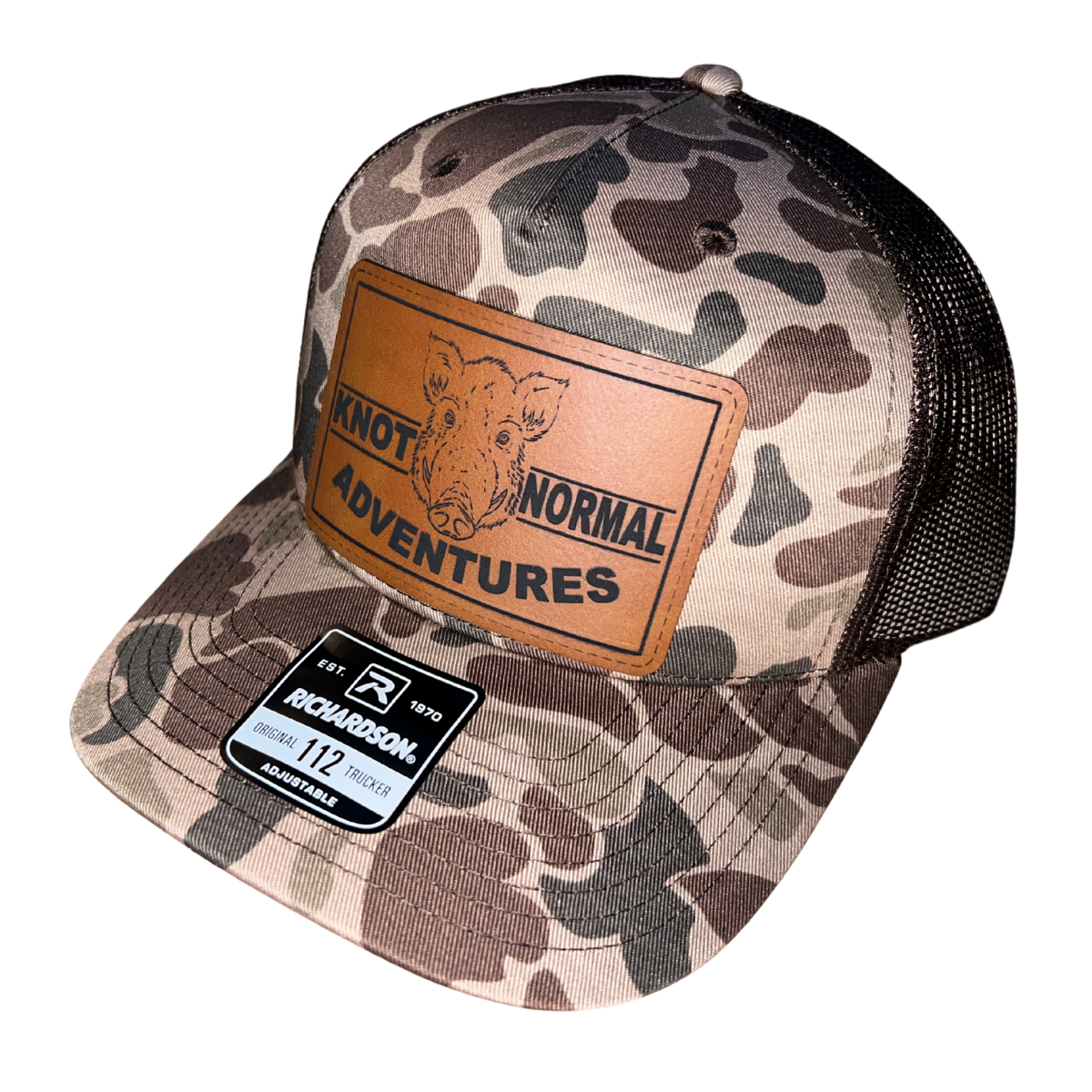 Hog Head KNA - dark camo