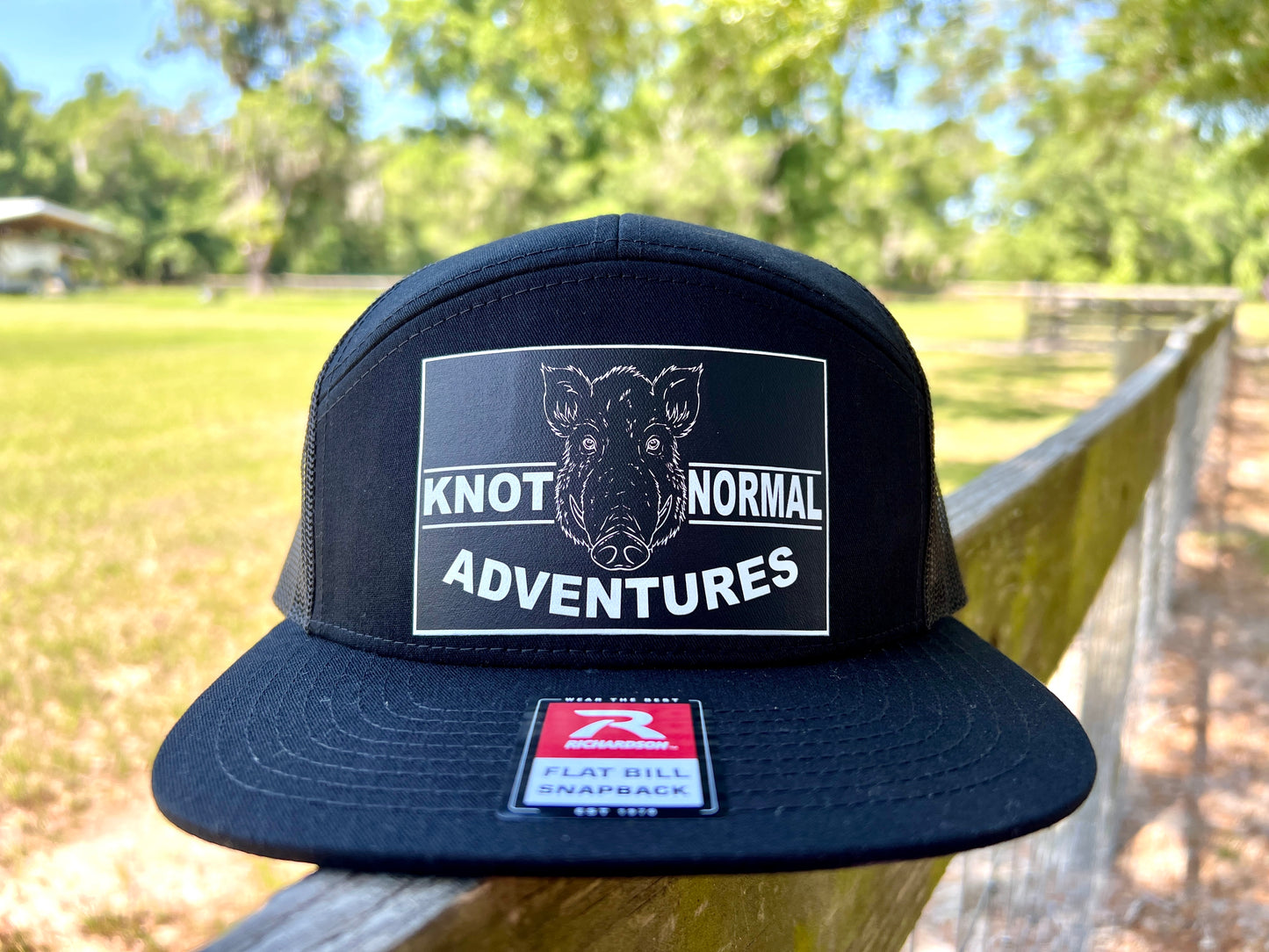 Hog Head - 7panel Black