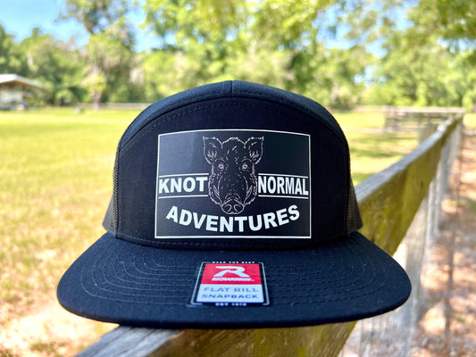 Hog Head - 7panel Black