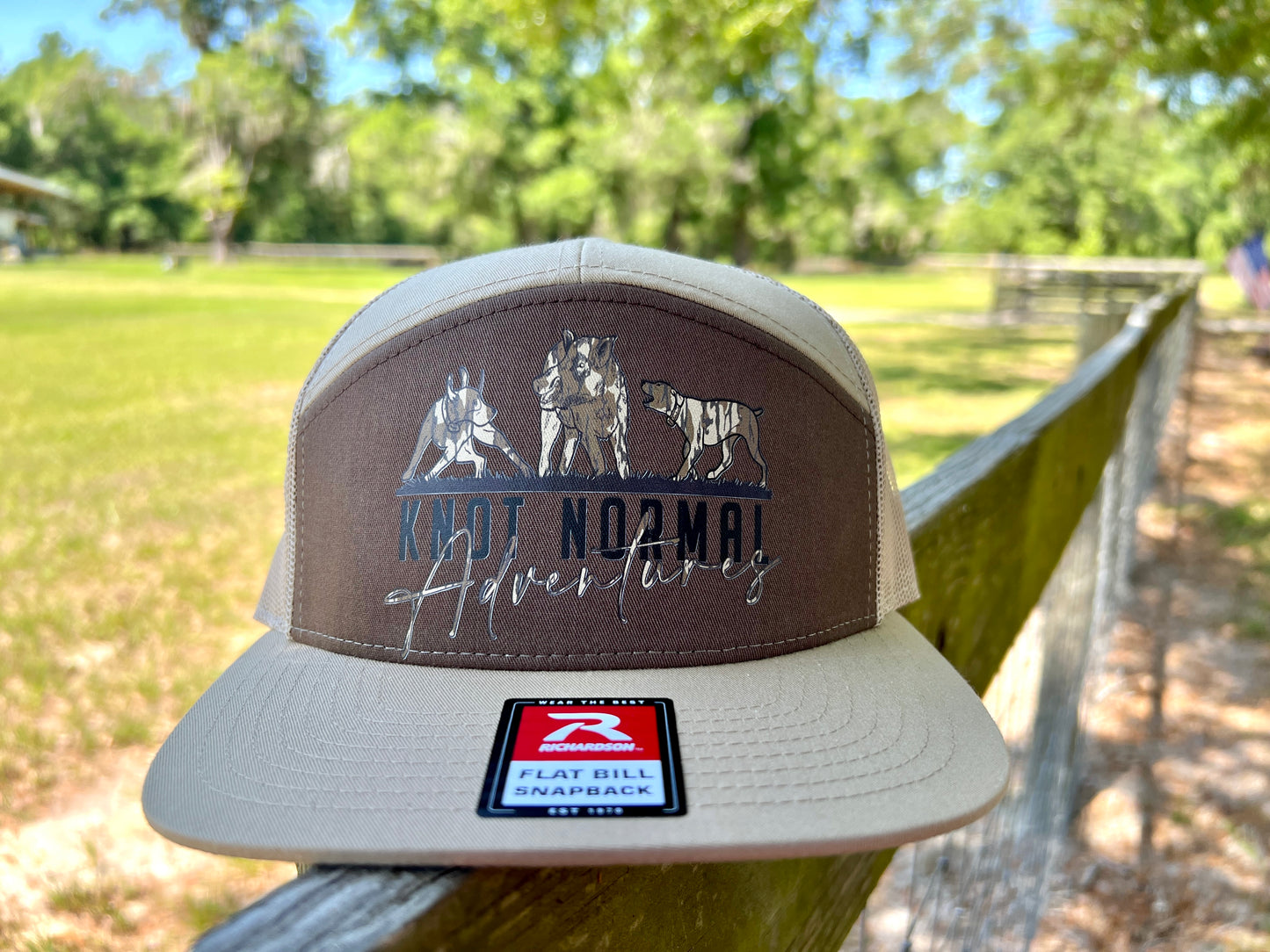 Camo Hog Bay - 7panel Khaki/Brown