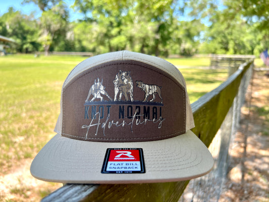 Camo Hog Bay - 7panel Khaki/Brown