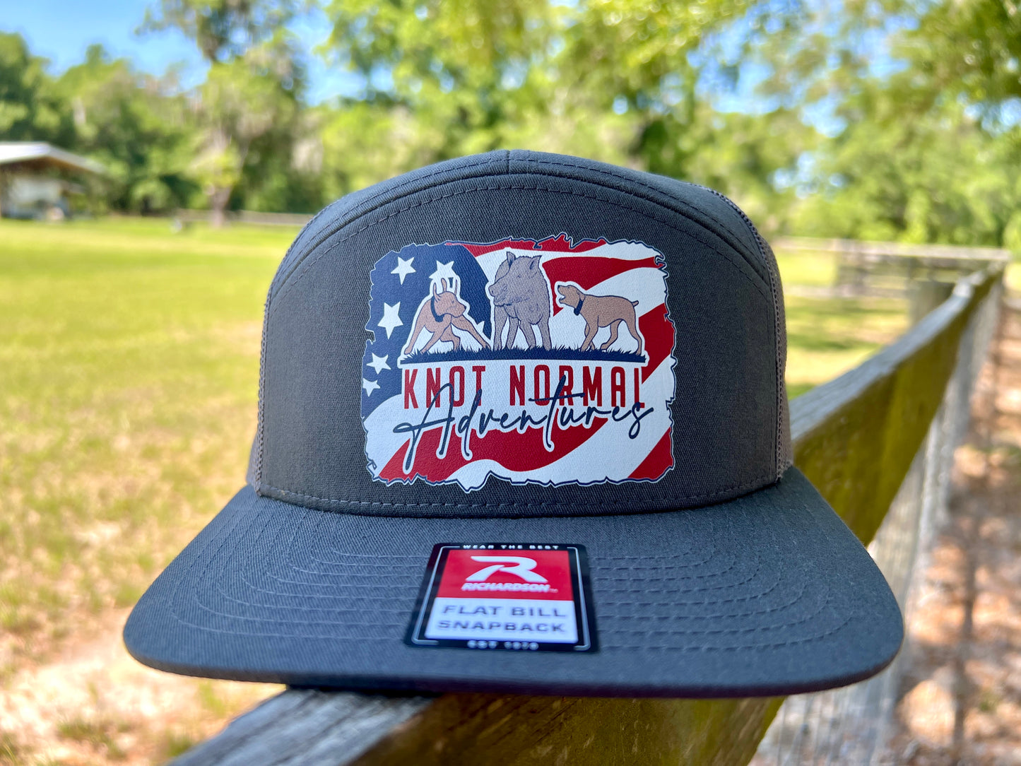 'Merica Hog Bay - 7panel Grey