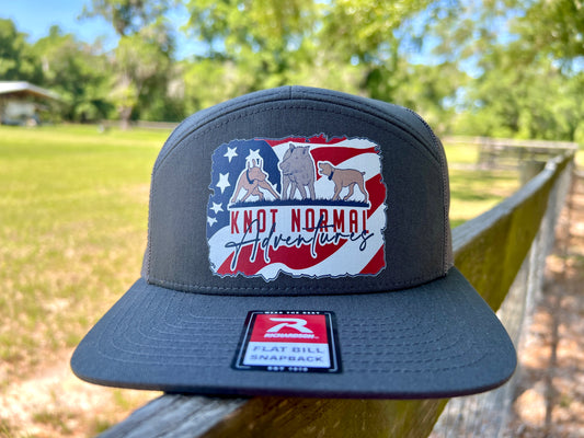 'Merica Hog Bay - 7panel Grey